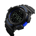 Skmei 1245 plastic digital waterproof pedometer sport men smart watch